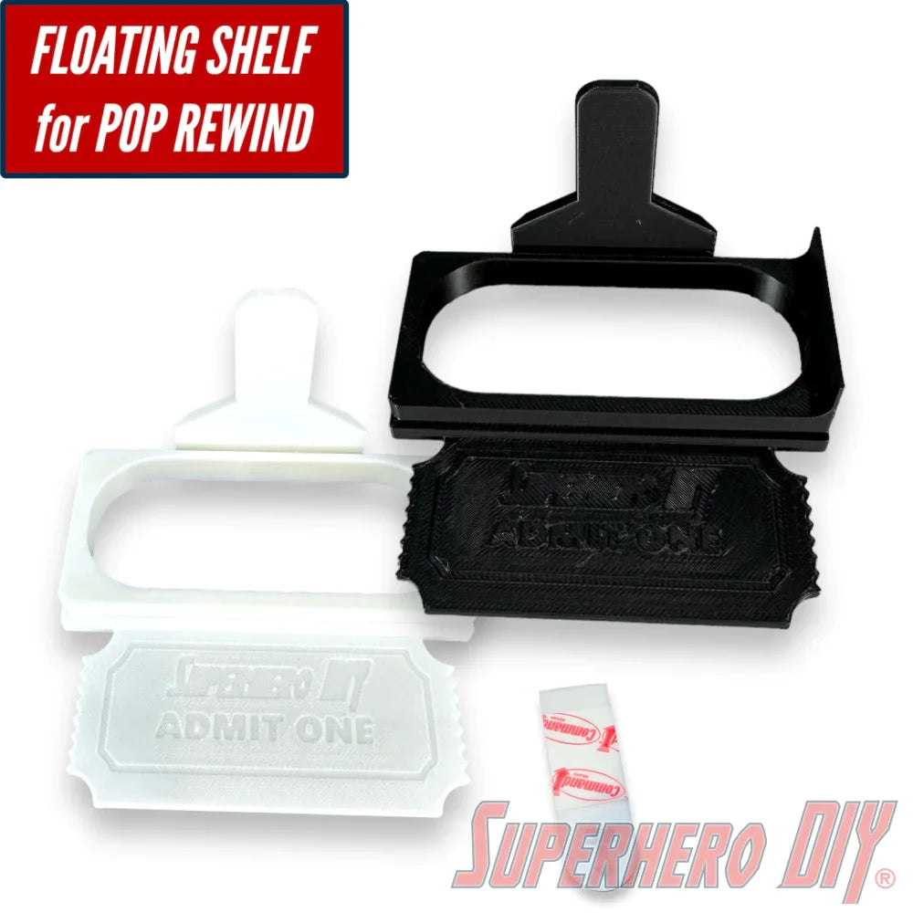 Front-facing Combo Display for Funko Pop! Rewind - Superhero DIY