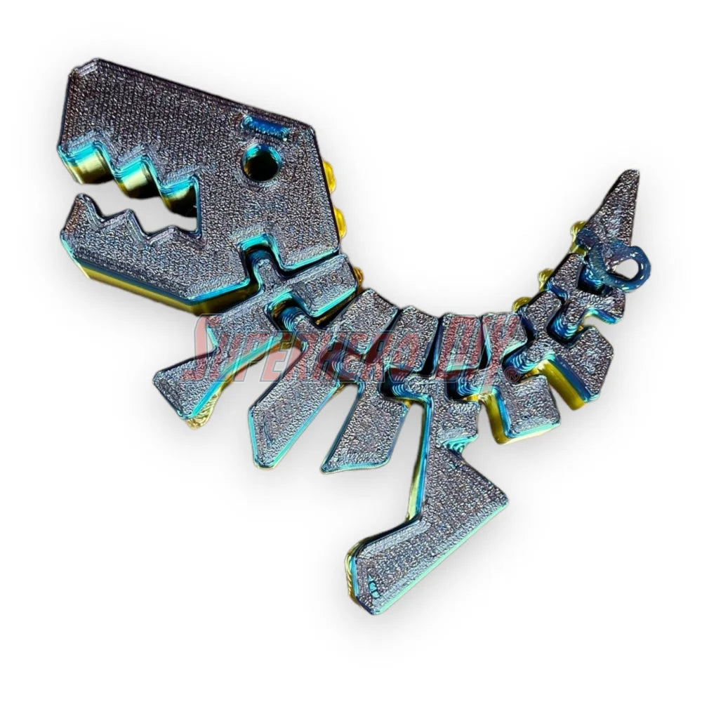 Fun T-Rex Fidget Toy | It's a Flexi Rex articulated T-rex! | Great for busy hands or as a stress-relieving simple toy - Superhero DIY