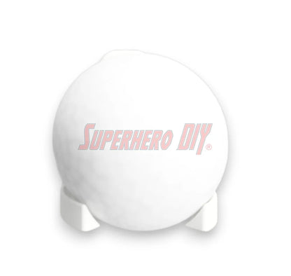 Golf Ball Holder Wall Mount | Floating Shelf for Golf Display - Superhero DIY