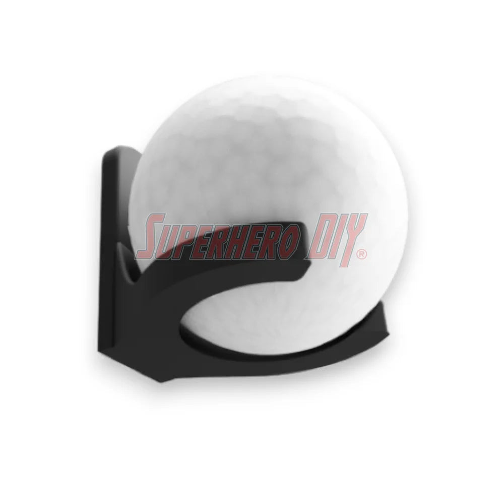 Golf Ball Holder Wall Mount | Floating Shelf for Golf Display - Superhero DIY