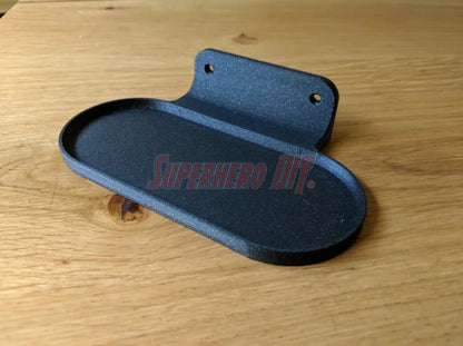 Google Nest Hub wall mount | Great little shelf for your Google Home Hub, and it comes with screws! - Superhero DIY