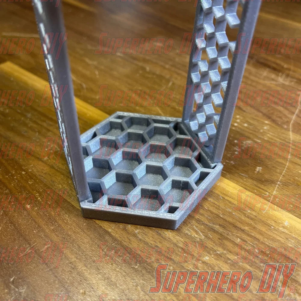 Hex Paintbrush Holder | Honeycomb Paint Brush Stand | Honeycomb Pencil Stand Organize your paint brushes or pencils with this unique stand! - Superhero DIY