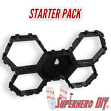 Hexagon Display for LEGO® Minifigures - Superhero DIY
