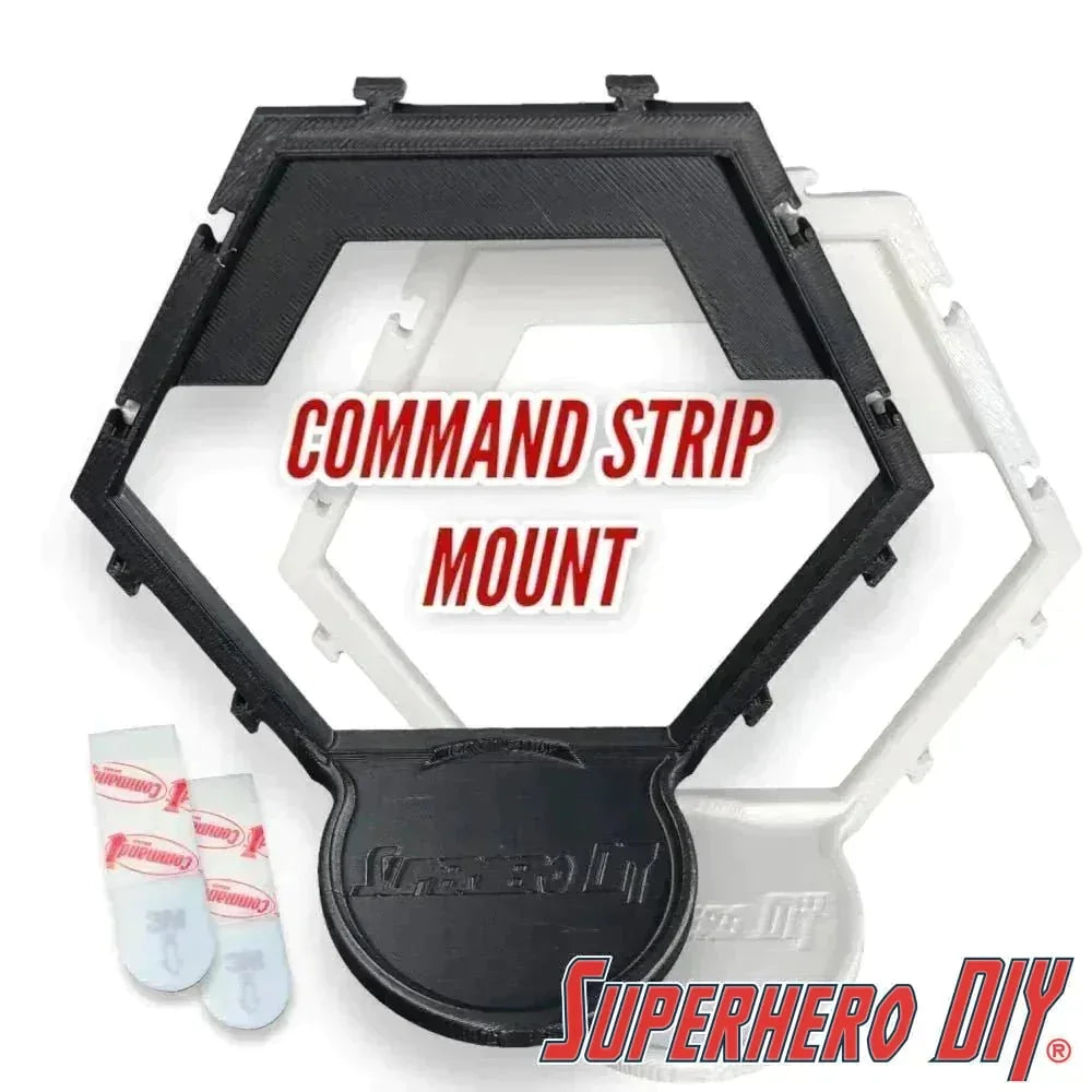 Hexagon Pop Display: Modular Shelf System for Funko Pop Display or Amiibo - Superhero DIY