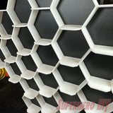 Honeycomb Wall Display for Funko Advent Calendar - Display up to 24 Pocket Pops! - Superhero DIY