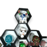 Honeycomb Wall Display for Funko Advent Calendar - Display up to 24 Pocket Pops! - Superhero DIY