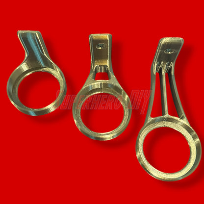 Floating shelves for Amiibo accessories with command strips, perfect display shelf for Amiibo with stable, round base.