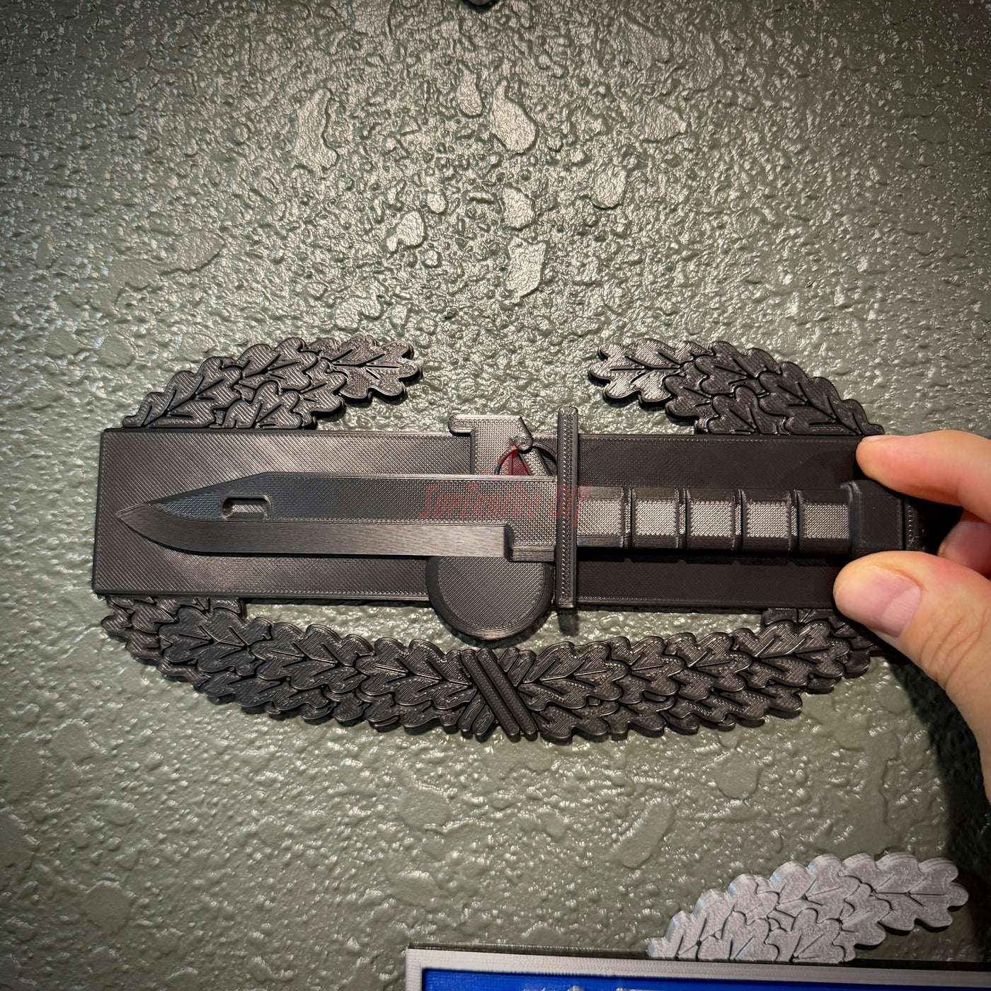 Combat Action Badge Display Insignia | Multiple Sizes