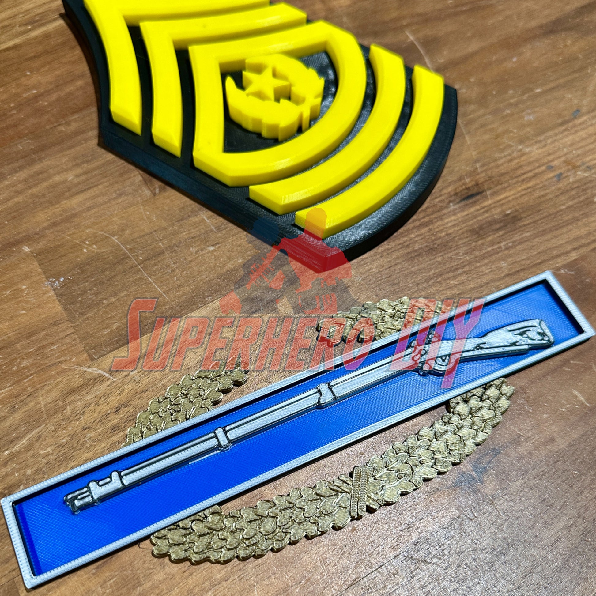 Expert Infantryman Badge (EIB) Replica | Combat Infantryman Badge (CIB) | Master Combat Infantryman Badge (MCIB) | Multiple sizes available