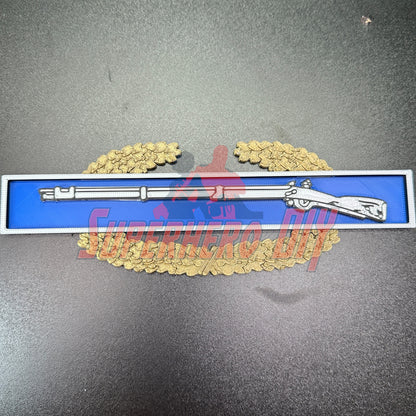 3D-printed Expert Infantryman Badge (EIB) Replica | Combat Infantryman Badge (CIB) | Master Combat Infantryman Badge (MCIB) - Multiple sizes