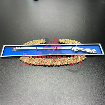Expert Infantryman Badge (EIB) Replica | Combat Infantryman Badge (CIB) | Master Combat Infantryman Badge (MCIB) | Multiple sizes available.
