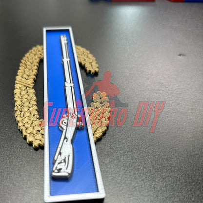 Expert Infantryman Badge (EIB) Replica | Combat Infantryman Badge (CIB) | Master Combat Infantryman Badge (MCIB) | Multiple sizes available