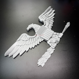 Colonel Captain rank insignia detailed replica featuring eagle design, used by U.S. military and collectors.