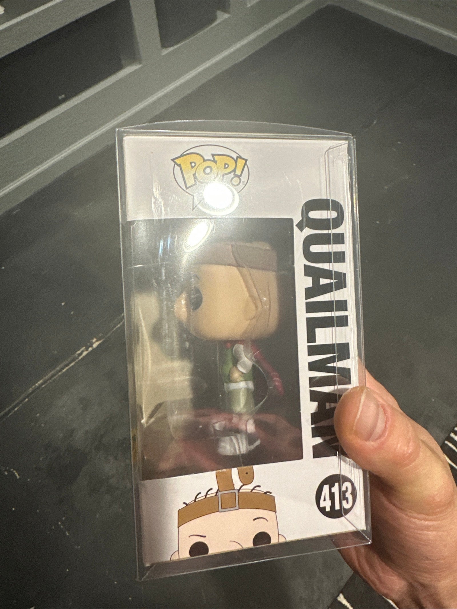 Funko Pop! Disney Doug #413 Quailman Hot Topic Exclusive with Protector for sale - Superhero DIY