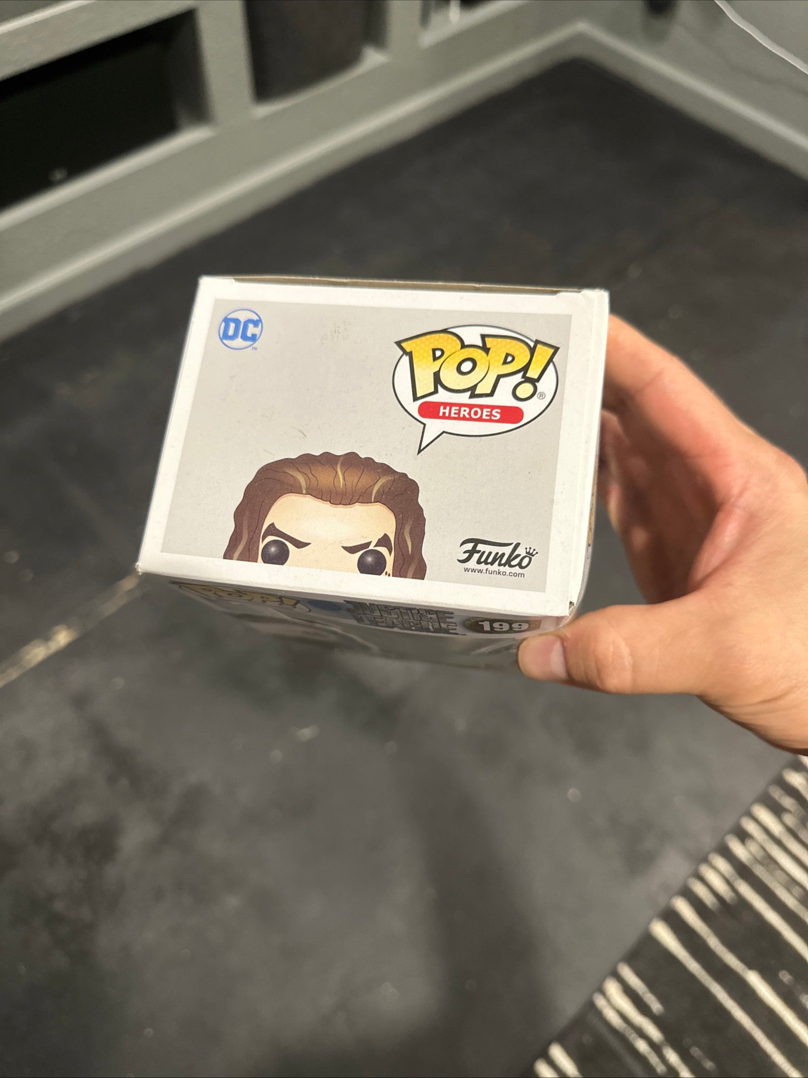 Funko Pop! Vinyl: DC Universe - Aquaman #199 - (w/ Mother Box) - San Diego Comic Con for sale - Superhero DIY