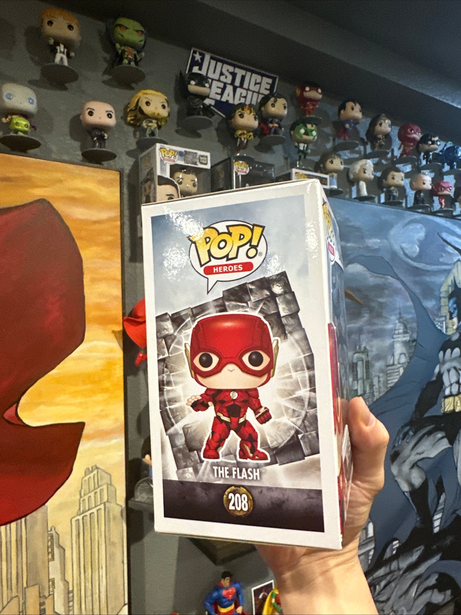 Funko Pop! Vinyl: DC Universe - The Flash #208 Justice League for sale - Superhero DIY