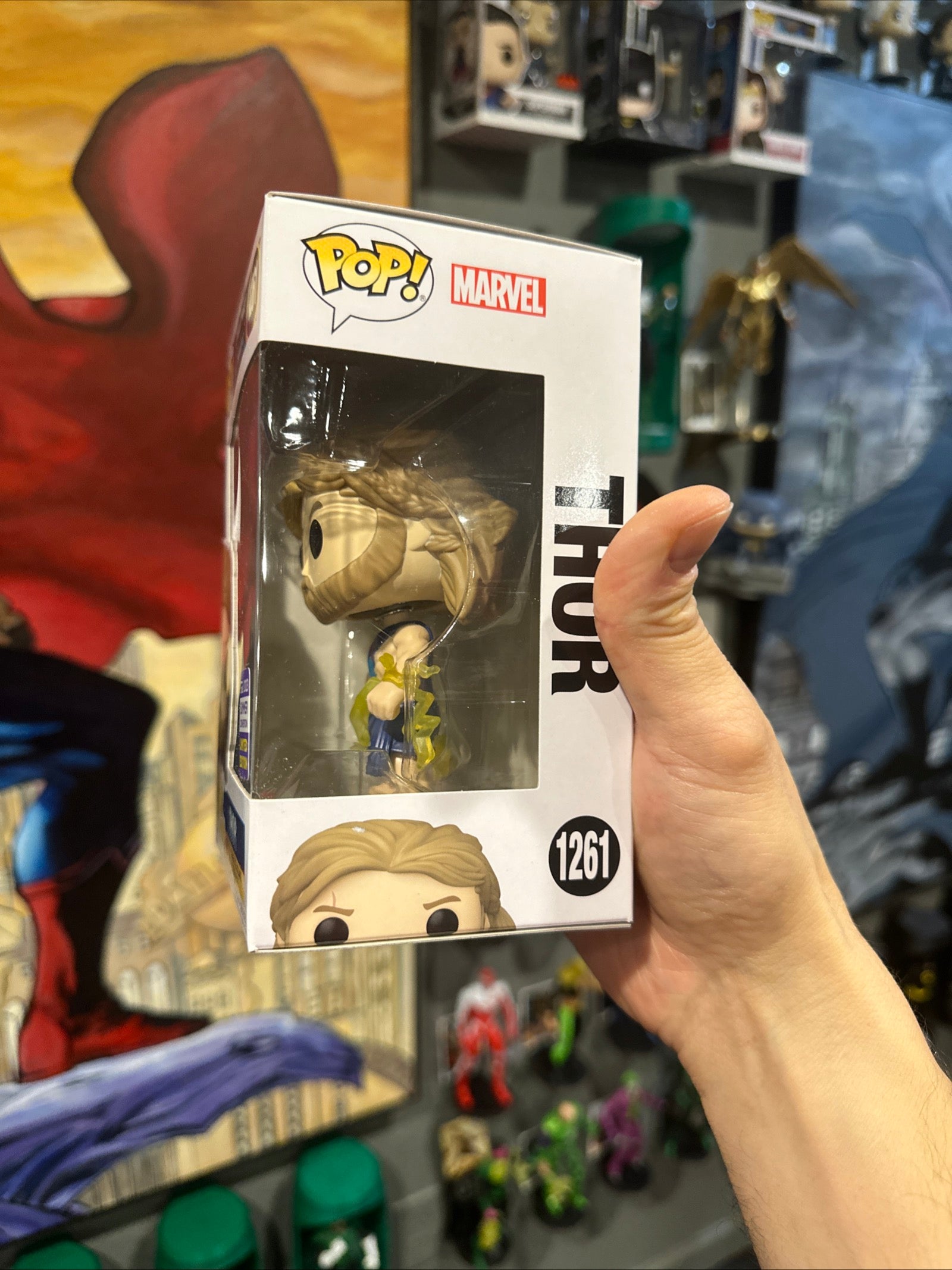 Funko Pop! Vinyl: Marvel - Thor #1261 (SDCC) Love and Thunder for sale - Superhero DIY