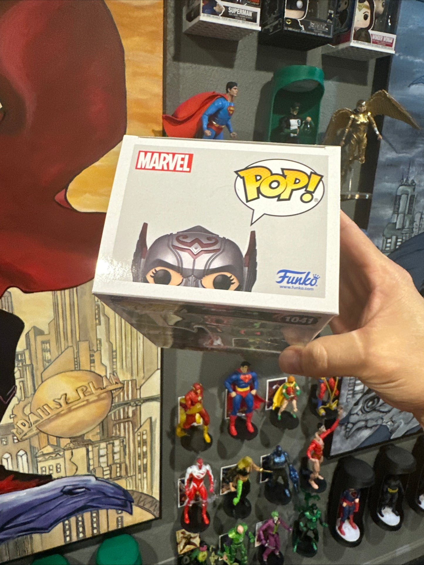 Funko Pop! Vinyl: Marvel - Mighty Thor #1041 Love and Thunder for sale - Superhero DIY