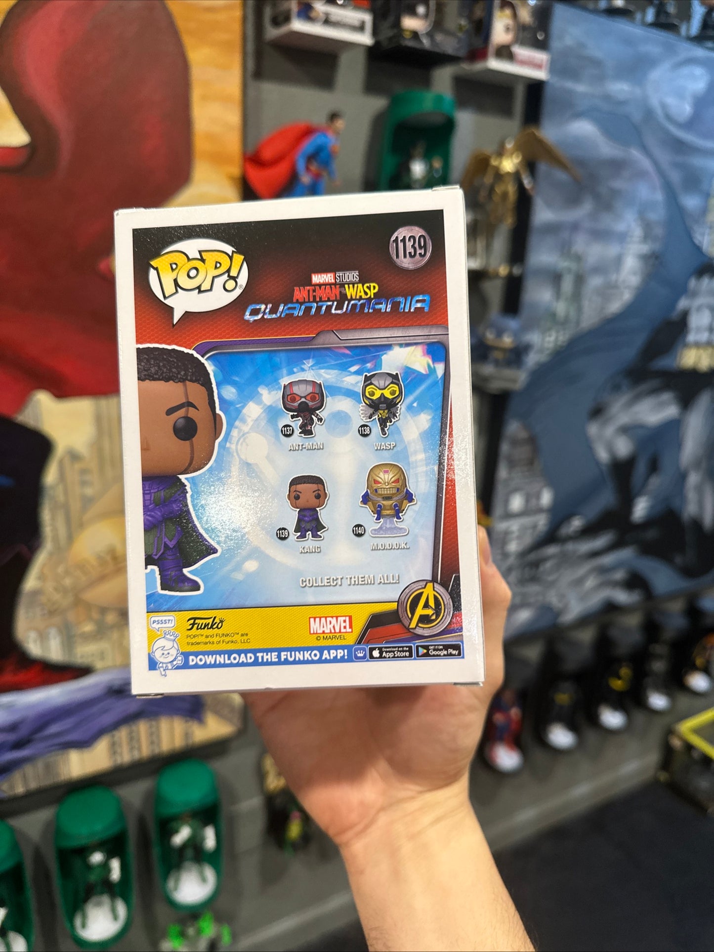 Funko Pop! Vinyl: Marvel - Kang #1139 Quantumania for sale - Superhero DIY