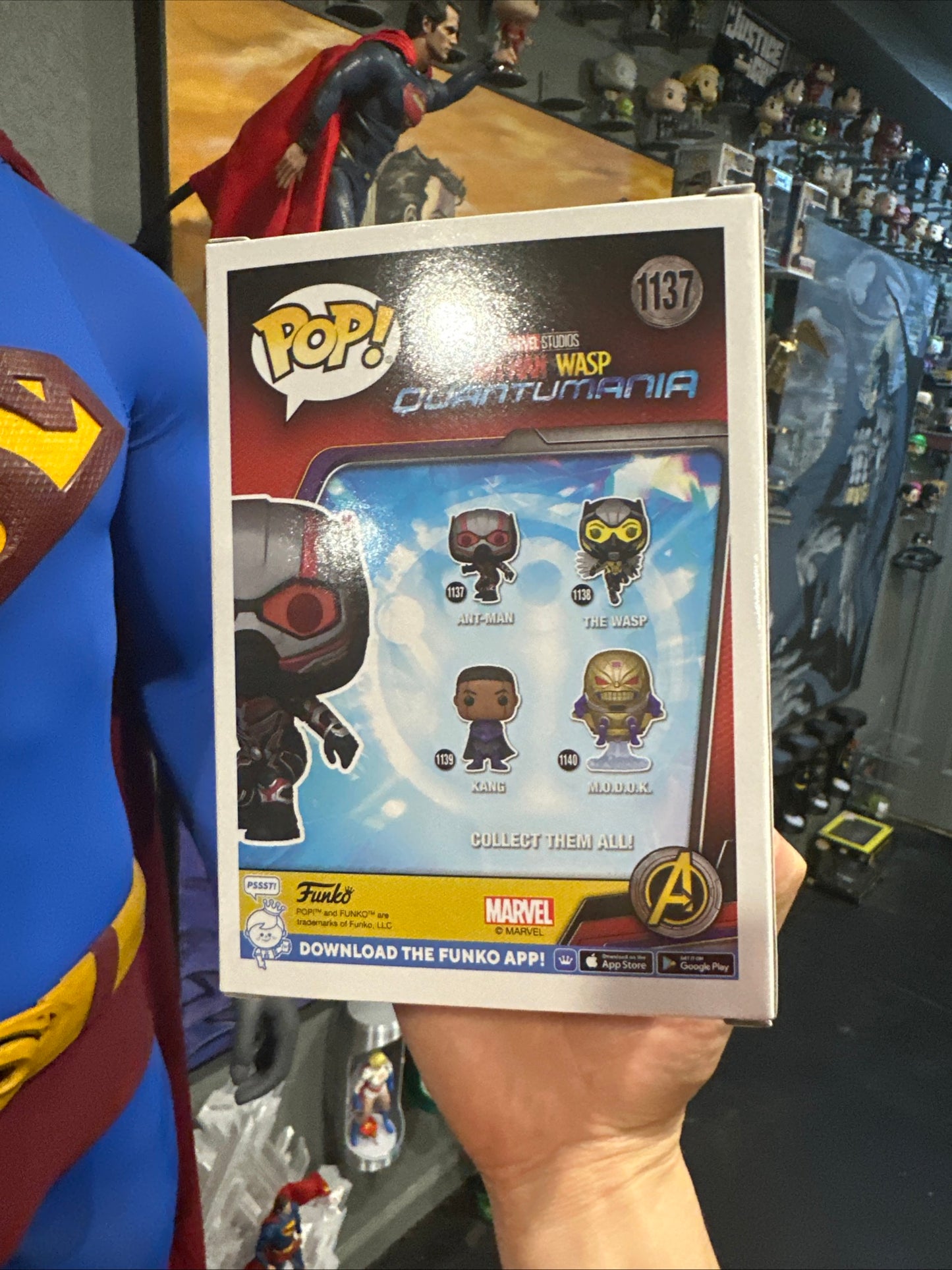 Funko Pop! Vinyl: Marvel - Ant-Man #1137 Quantumania for sale - Superhero DIY
