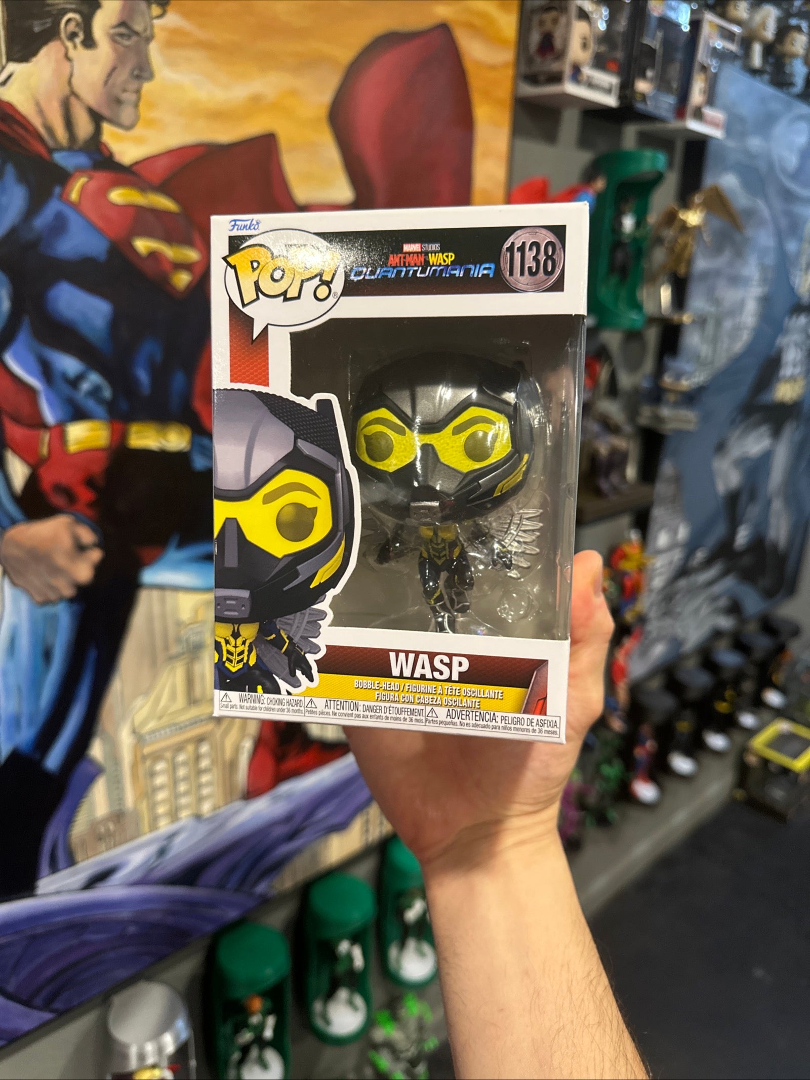 Funko Pop! Vinyl: Marvel - The Wasp #1138 Quantumania for sale - Superhero DIY