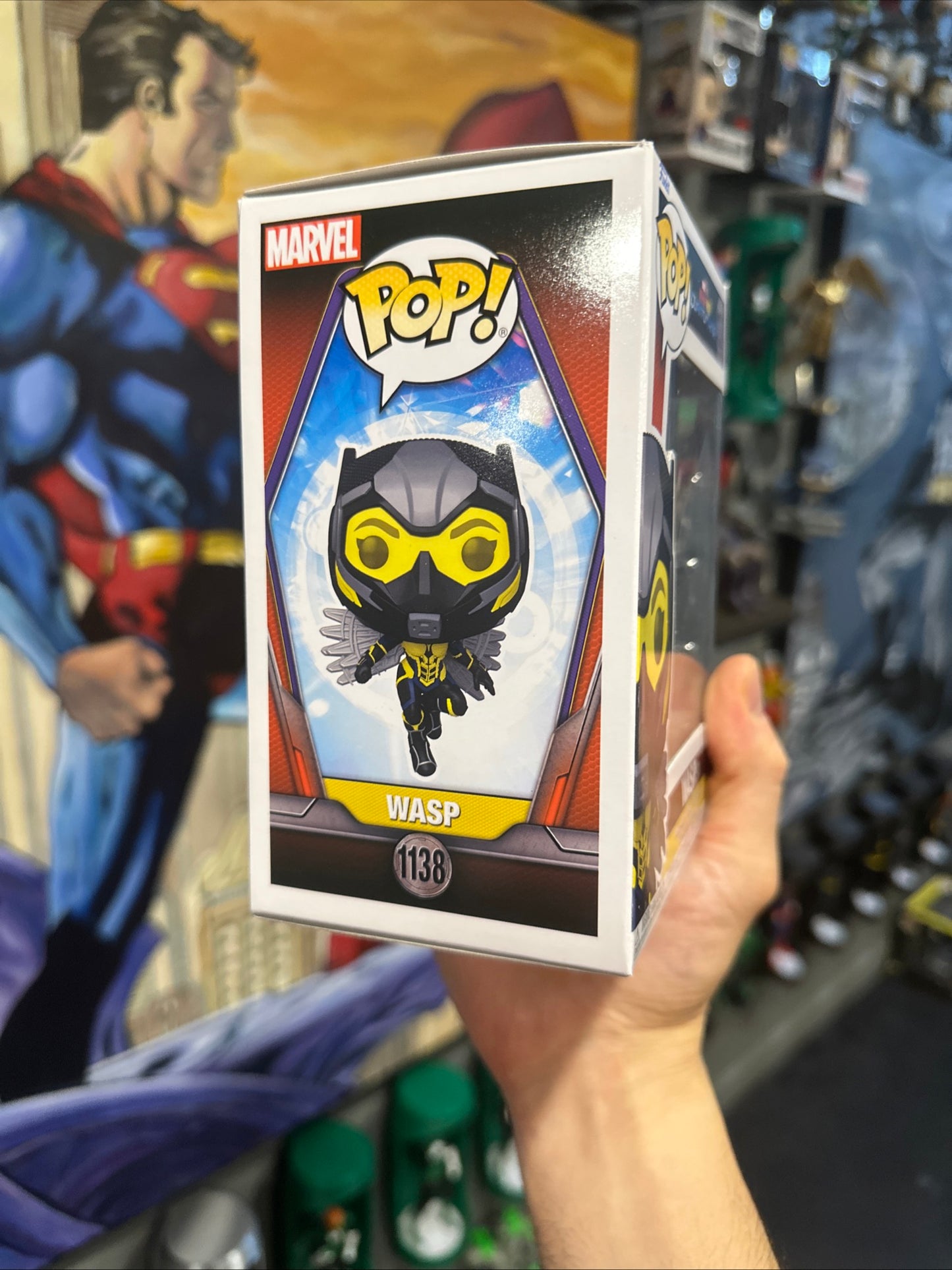 Funko Pop! Vinyl: Marvel - The Wasp #1138 Quantumania for sale - Superhero DIY