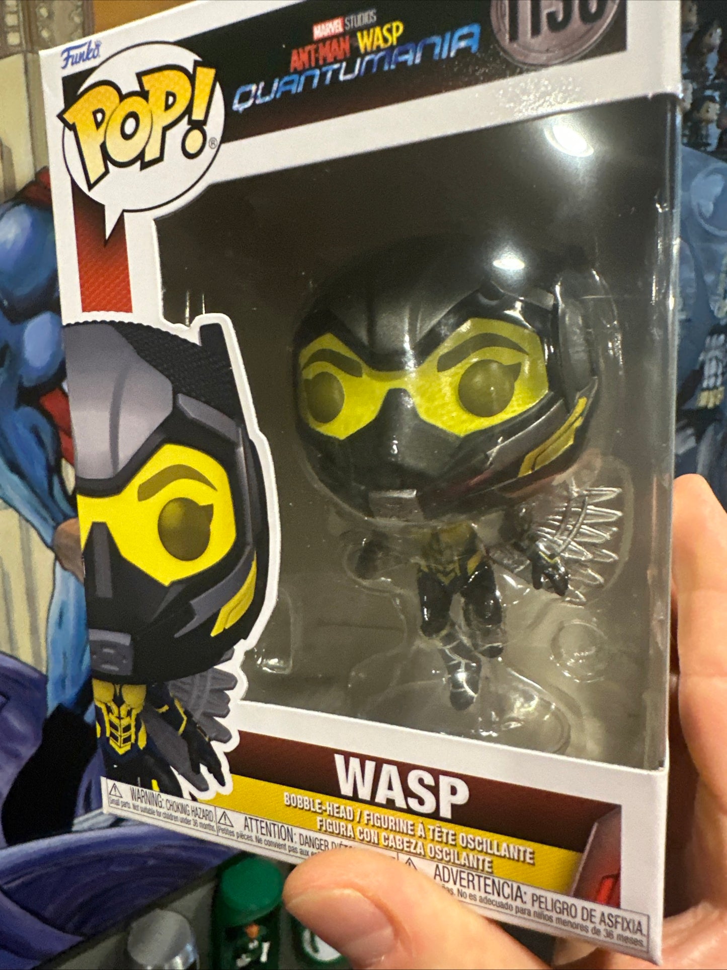 Funko Pop! Vinyl: Marvel - The Wasp #1138 Quantumania for sale - Superhero DIY
