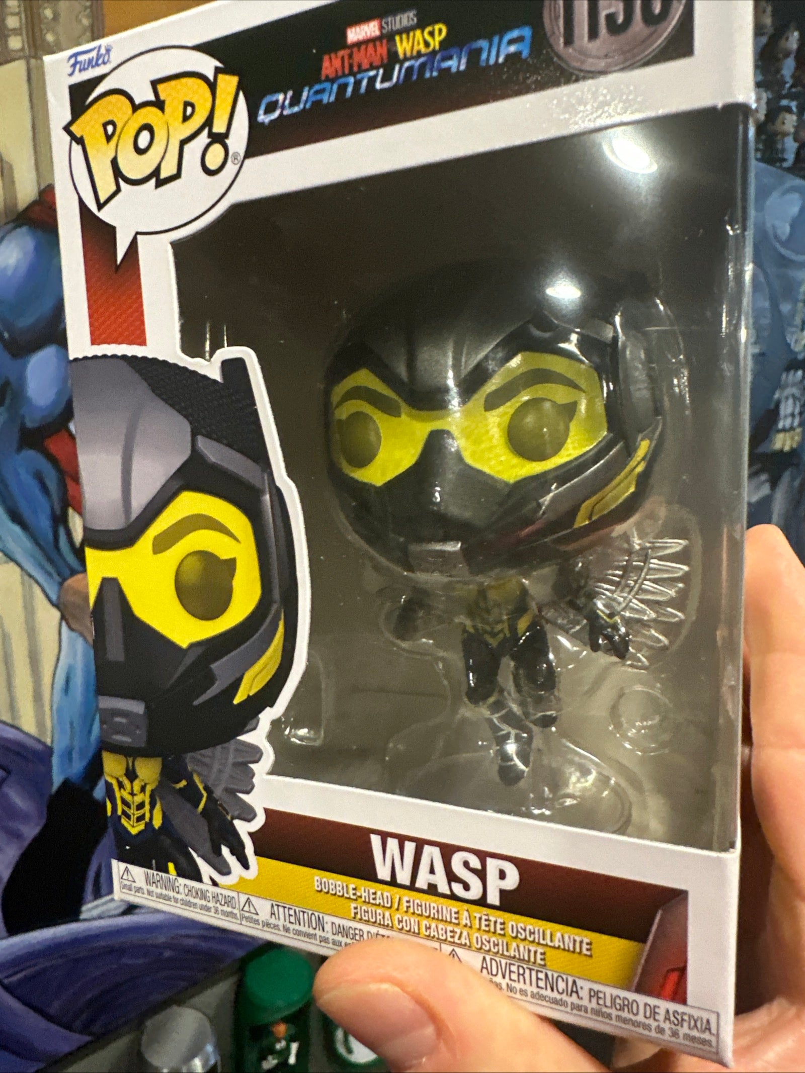Funko Pop! Vinyl: Marvel - The Wasp #1138 Quantumania for sale - Superhero DIY
