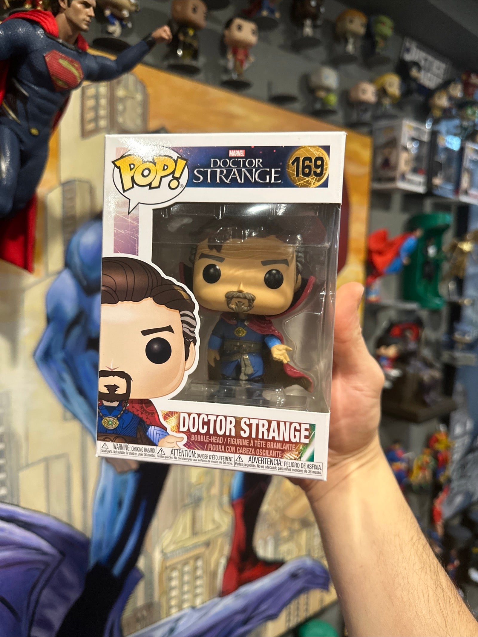 Funko Pop! Vinyl: Marvel - Doctor Strange #169 for sale - Superhero DIY