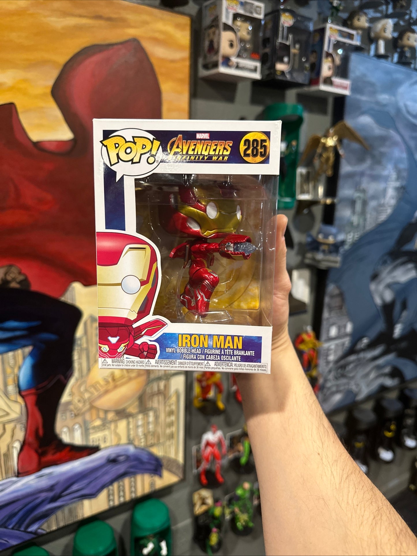 Funko Pop! Vinyl: Marvel - Iron Man #285 for sale - Superhero DIY