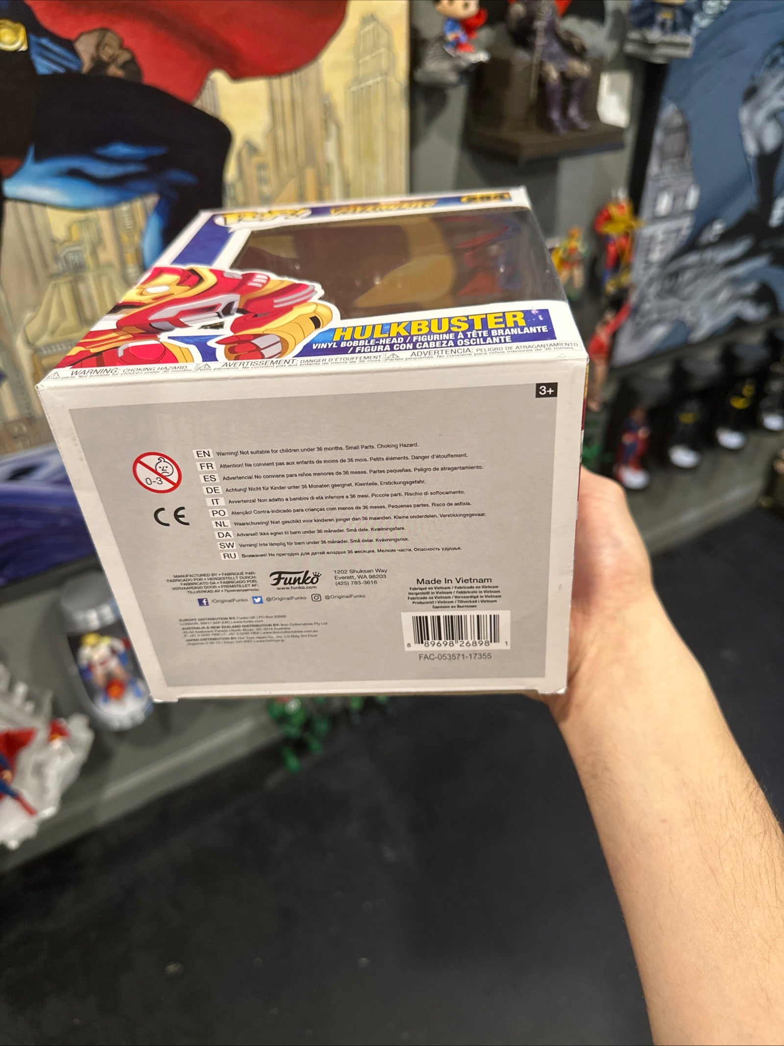 Funko Pop! Vinyl Super 6 in: Marvel - Hulkbuster (6 inch) #294 for sale - Superhero DIY