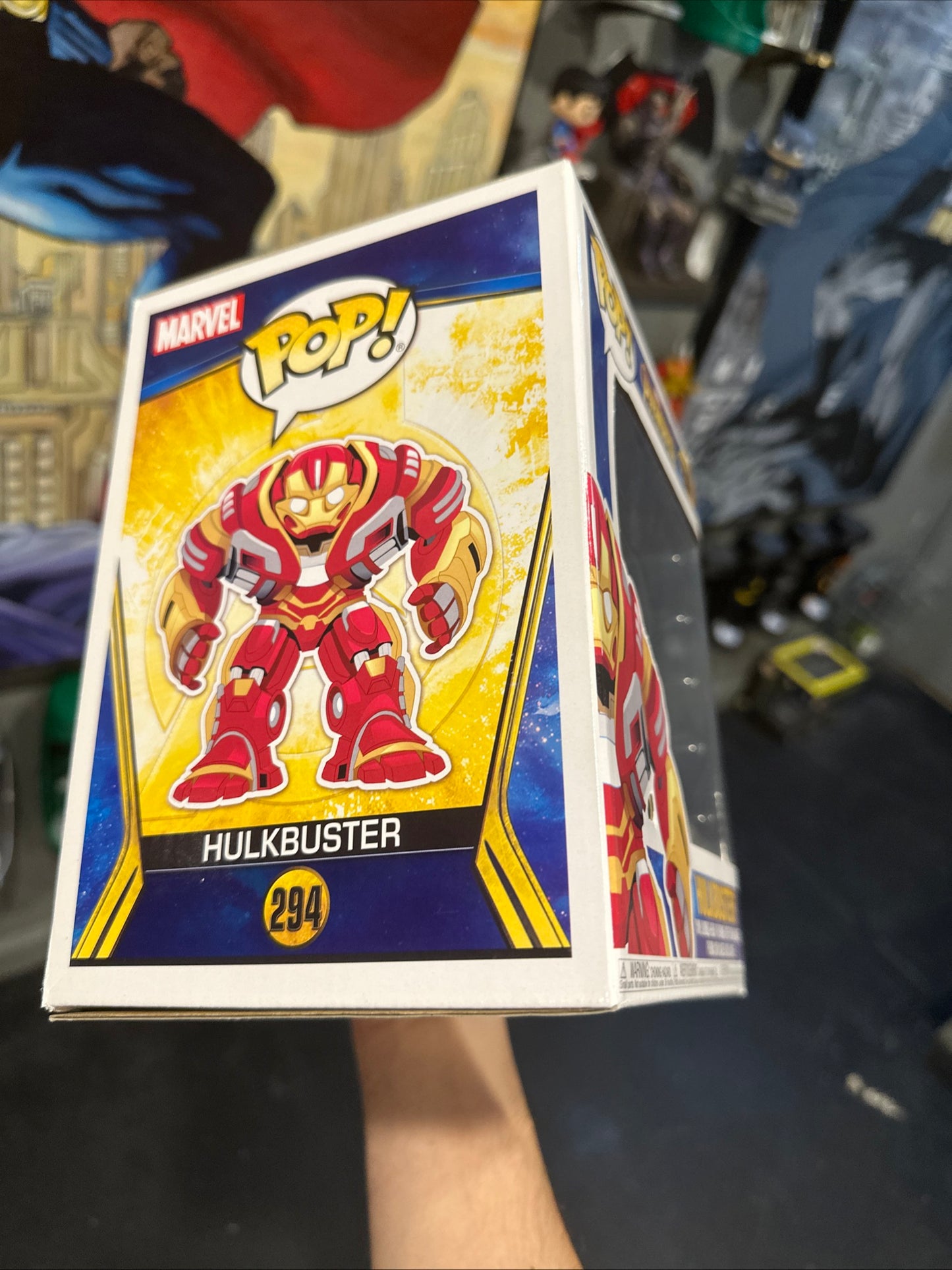 Funko Pop! Vinyl Super 6 in: Marvel - Hulkbuster (6 inch) #294 for sale - Superhero DIY