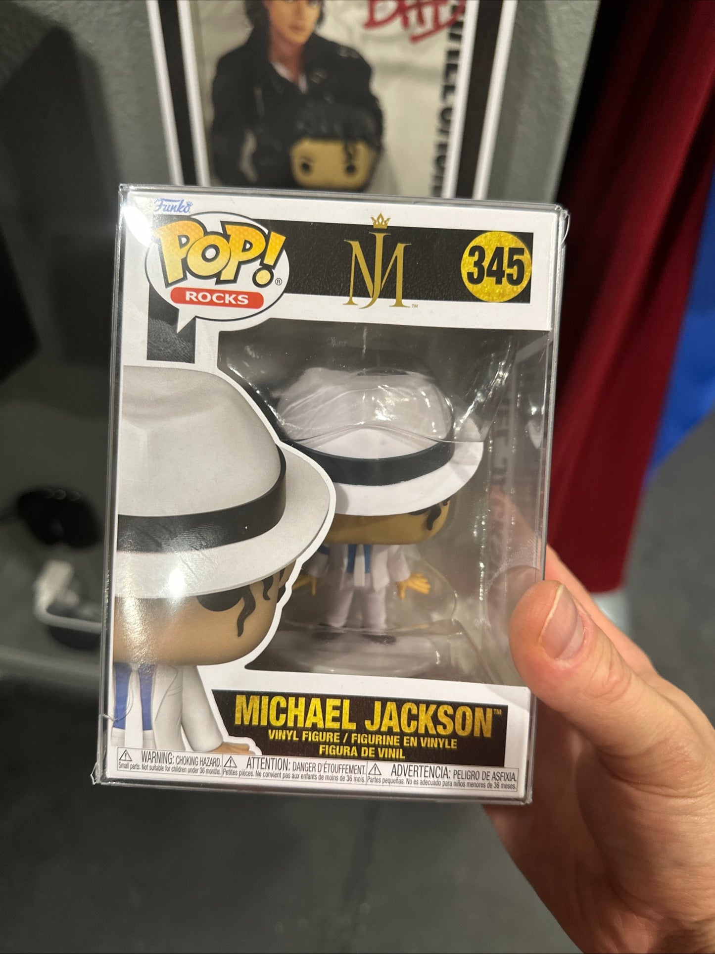 Funko Pop! Vinyl: Michael Jackson - Michael Jackson #345 Smooth Criminal for sale - Superhero DIY