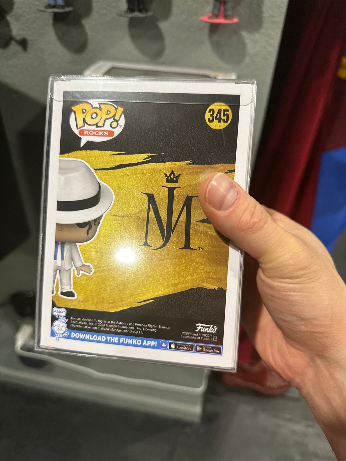 Funko Pop! Vinyl: Michael Jackson - Michael Jackson #345 Smooth Criminal for sale - Superhero DIY