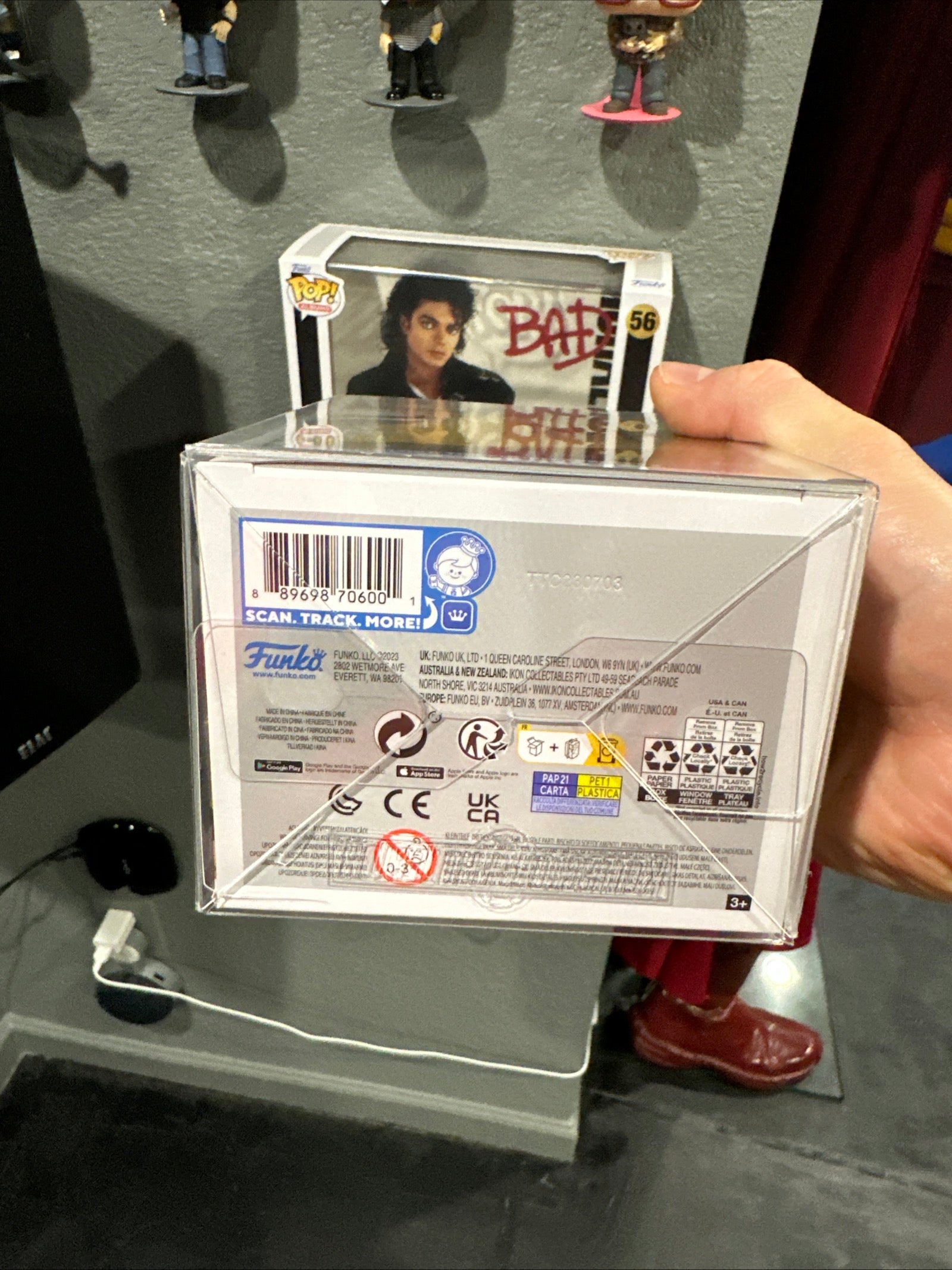 Funko Pop! Vinyl: Michael Jackson - Michael Jackson #345 Smooth Criminal for sale - Superhero DIY