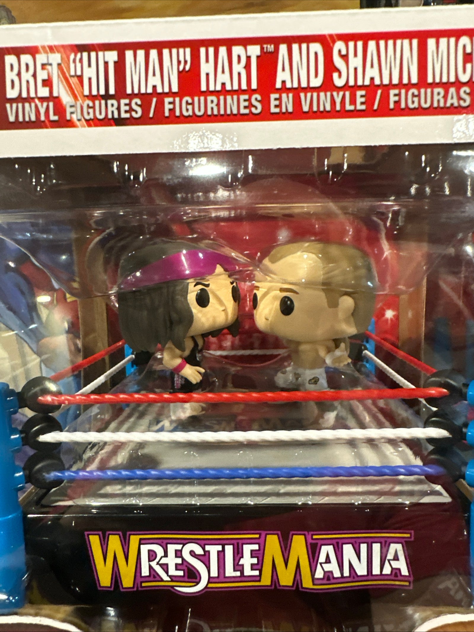 Funko Pop! Moments: WWE - Bret "Hit Man" Hart And Shawn Michaels - 2 Pack for sale - Superhero DIY
