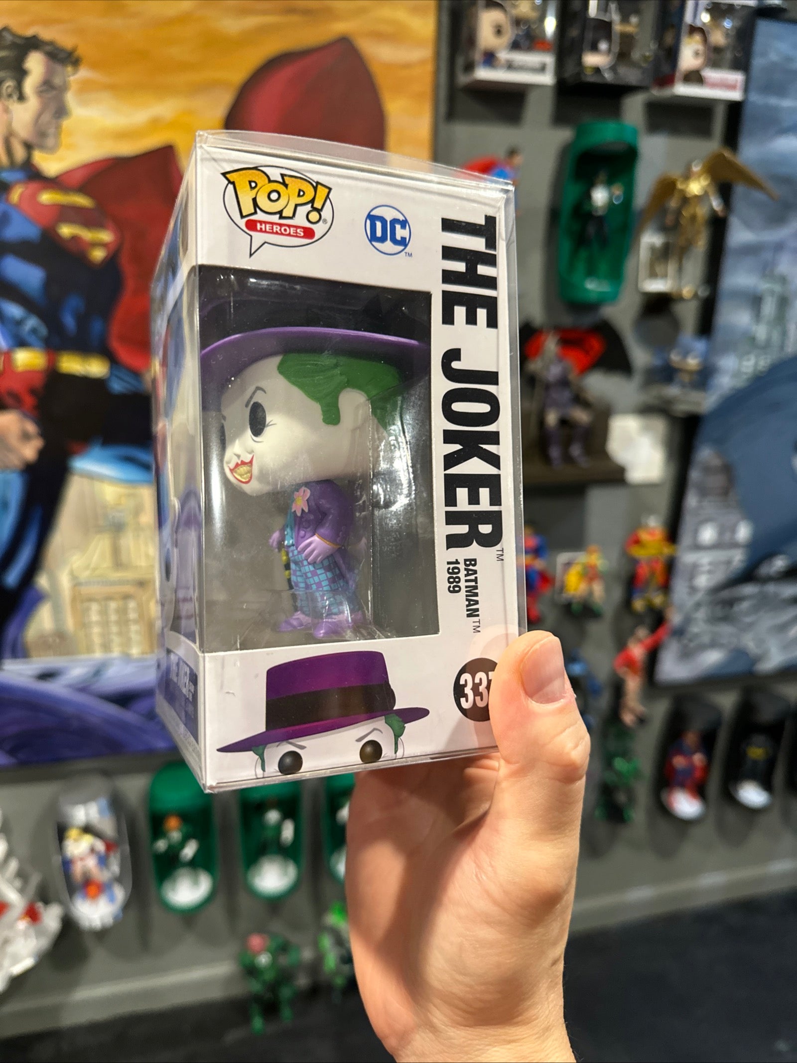 Funko Pop! Vinyl: DC Comics - The Joker Batman 1989 #337 for sale - Superhero DIY