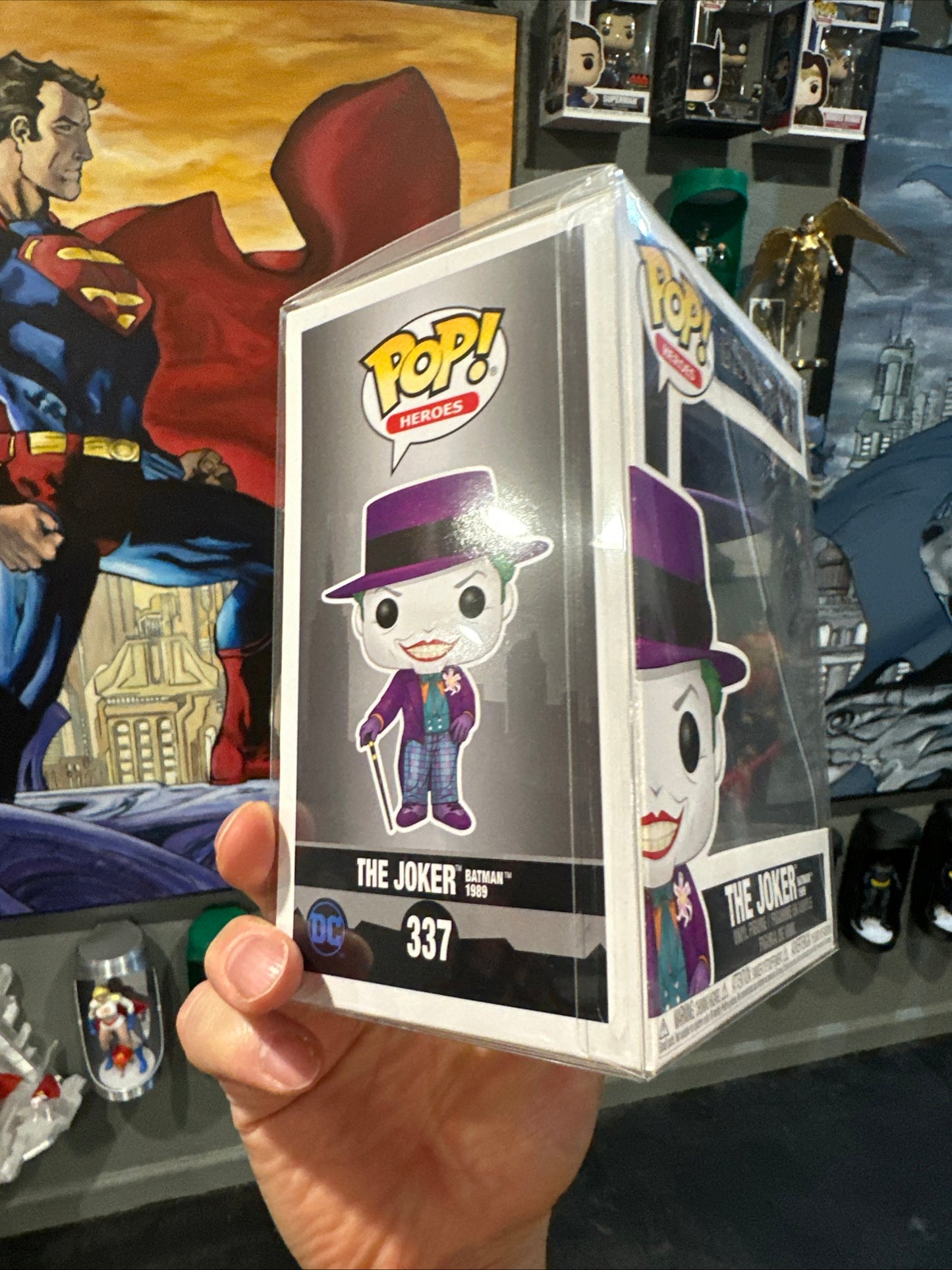 Funko Pop! Vinyl: DC Comics - The Joker Batman 1989 #337 for sale - Superhero DIY