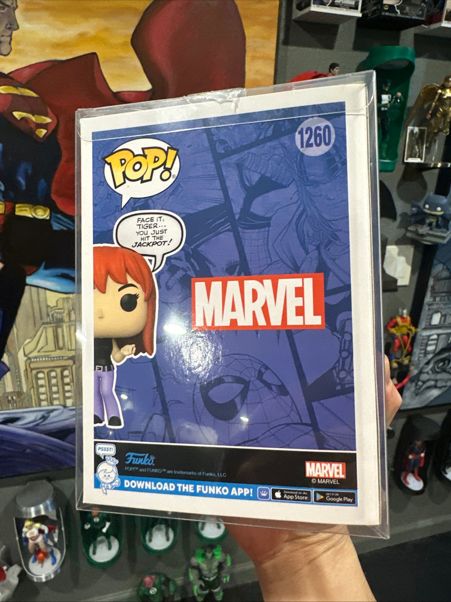 Funko Pop! Vinyl: Marvel - Mary Jane Watson #1260 - Entertainment Earth Exclusive for sale - Superhero DIY