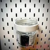 Jar Mount for IKEA Skadis and Bonne Maman Jar - Superhero DIY