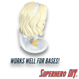 Large Floating Figure Shelves for Funko Pops Action Figures or other collectibles - Superhero DIY