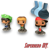 Large Floating Figure Shelves for Funko Pops Action Figures or other collectibles - Superhero DIY
