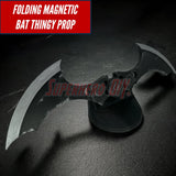 MAGNETIC Folding Bat Thingy Cosplay Prop - opens and locks with just a flick of the wrist! - Superhero DIY