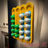 Magnetic Holder for ORIGINAL Nespresso Coffee Pods | Holds 2 full sleeves! | Fridge mount holder - Superhero DIY
