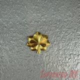 O-4 Major Navy lieutenant commander rank insignia in bold gold silk finish.