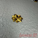 O-4 Major Navy lieutenant commander rank insignia in a bold gold silk finish on a textured surface.