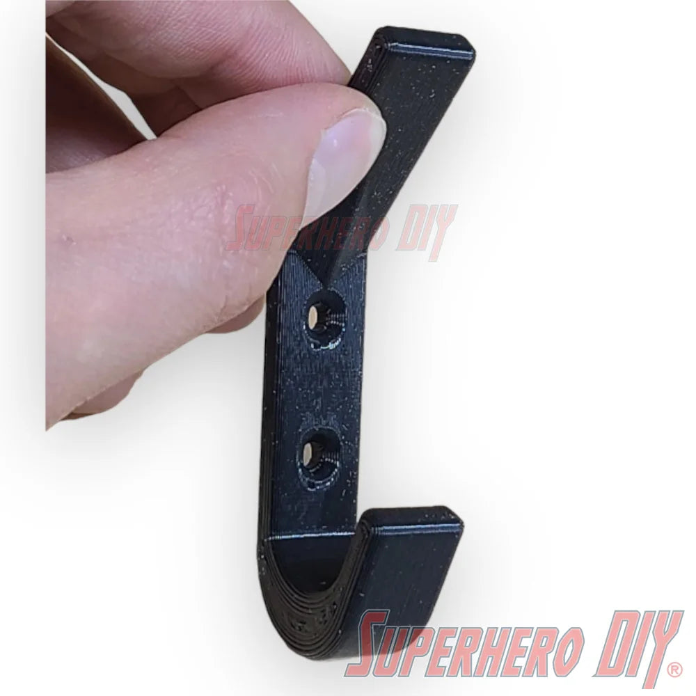 Multipurpose Coat Hook | 3D-printed storage hook storage strong and available in multiple colors! - Superhero DIY