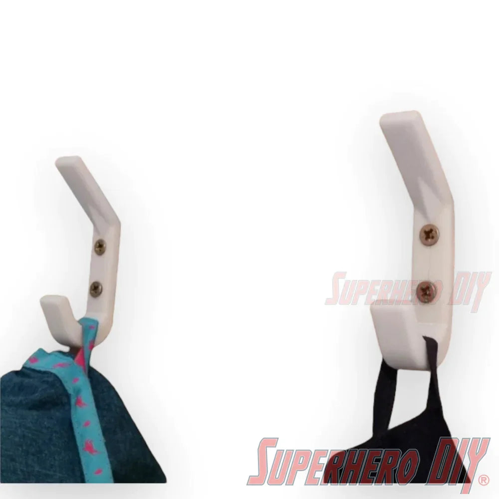 Multipurpose Coat Hook | 3D-printed storage hook storage strong and available in multiple colors! - Superhero DIY