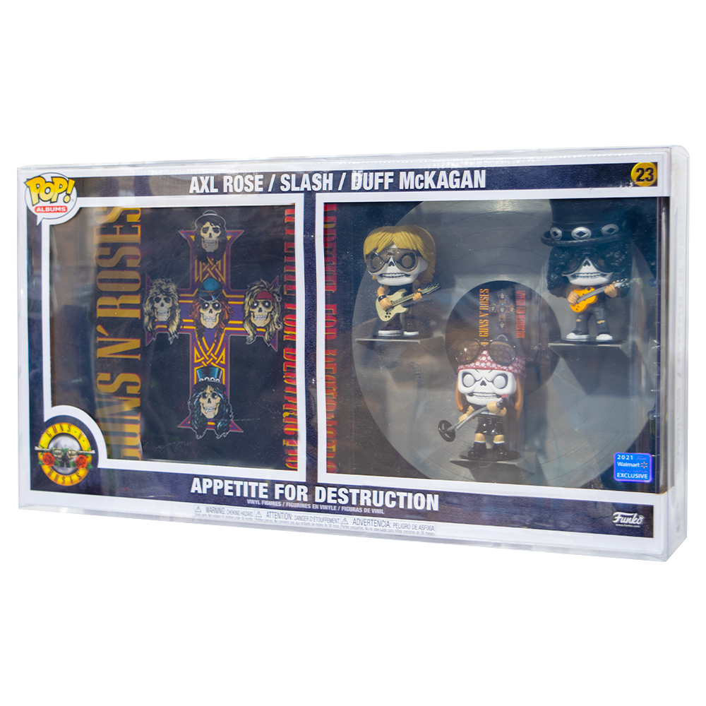 Deluxe Albums PopShield Protectors for Guns N' Roses Appetite for Destruction Funko Pop collectible set