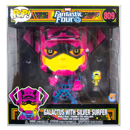 Marvel Fantastic Four Funko Pop! Vinyl Figure 809 Galactus with Silver Surfer in box